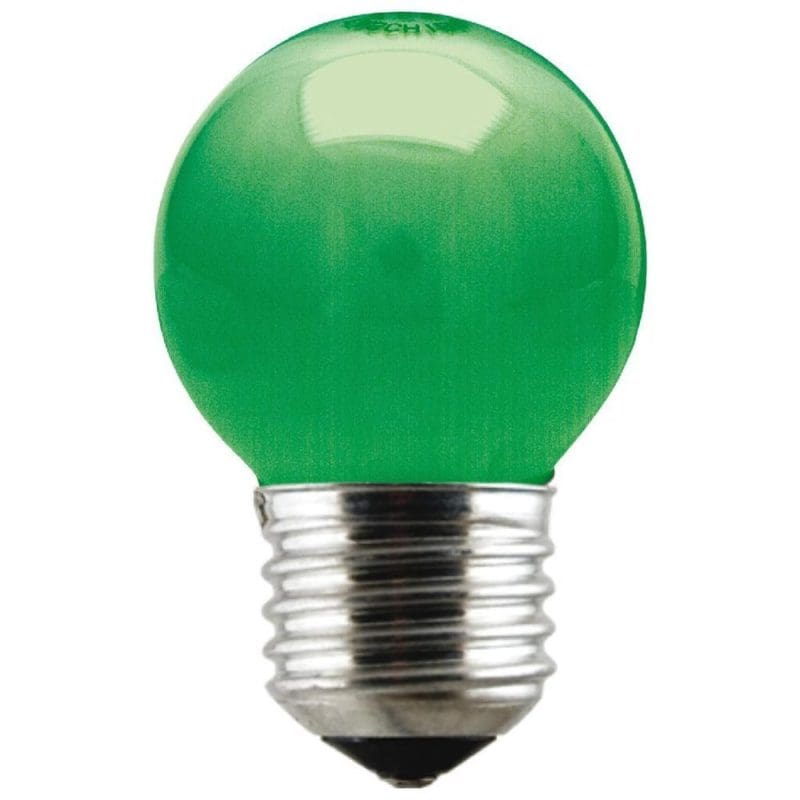 Lâmpada Bolinha Verde Kian E27 15W/127V Kian