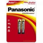 Pilha Alcalina AAA C/2 Panasonic