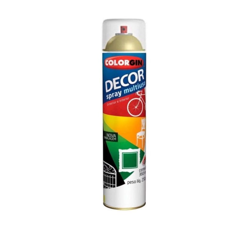 Tinta Spray Decor Verniz 360ML Colorgin