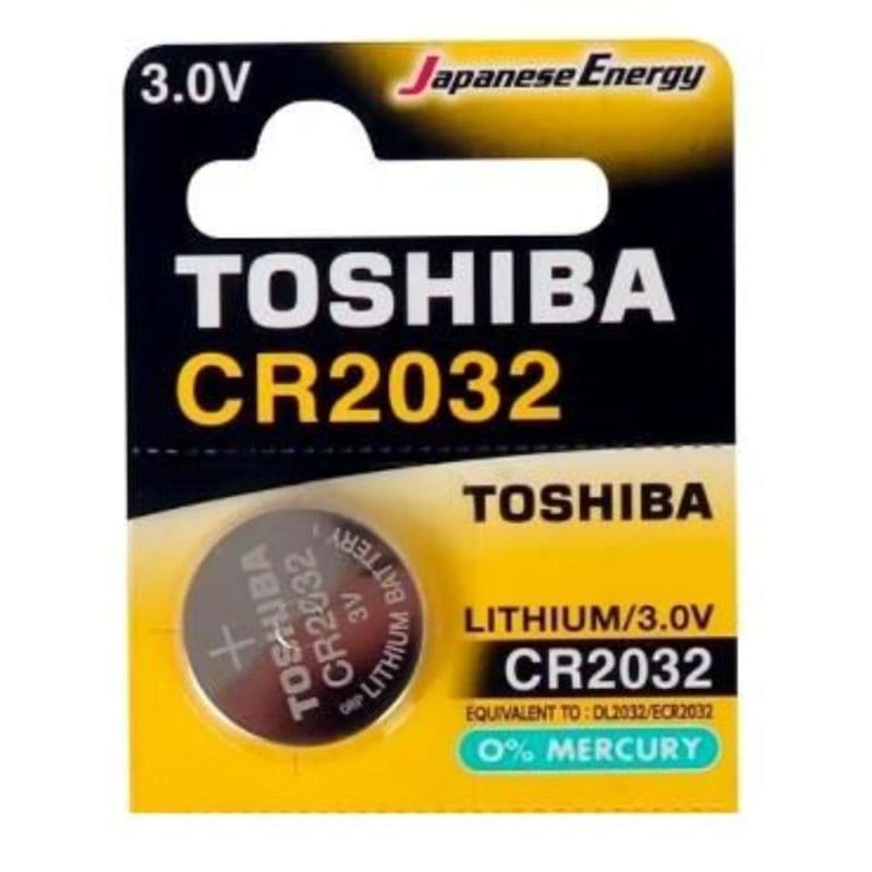 Bateria 3V Lítio 2032 Toshiba