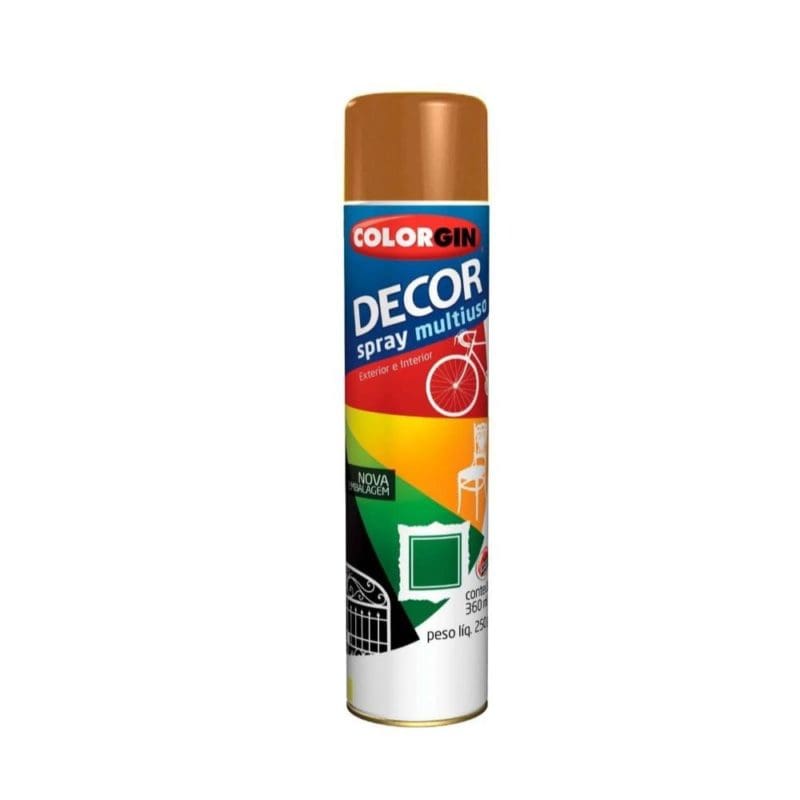 Tinta Spray Decor Marrom Barroco 360ML Colorgin