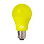 LÂMPADA LED BULBO 9W ANTI-INSETO AMARELA BIVOLT KIAN