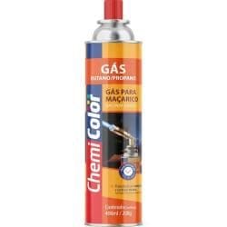 REFIL GAS PARA MACARICO E FOGAREIRO 400 ML CHEMICOLOR