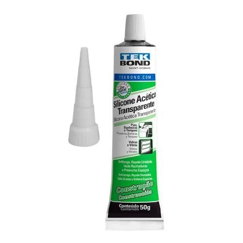 Silicone 50GR Transparente Tekbond