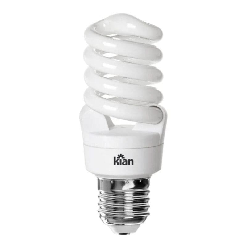 LÂMPADA ELETRÔNICA 25W 127V ESPIRAL E27 6,4K BRANCA KIAN
