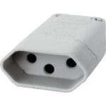 PINO FEMEA 2P+T CINZA 20A 250V PERLEX