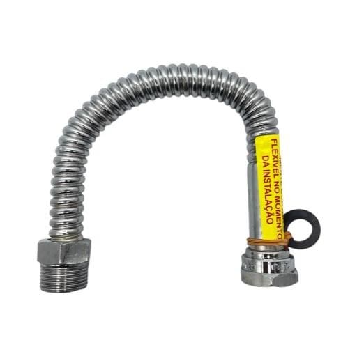 ENGATE FLEXIVEL PARA AQUECEDOR AGUA 30CM 1/2 POWER FLEX