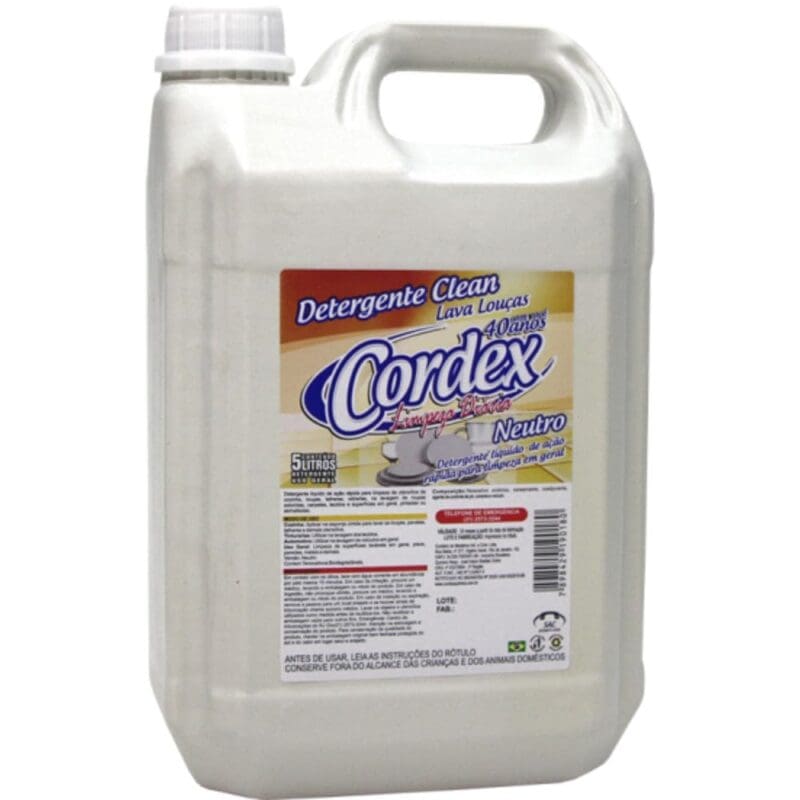 DETERGENTE CLEAN NEUTRO CORDEX 5L