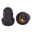 BOCAL PARA ABAJOUR PRETO FOXLUX