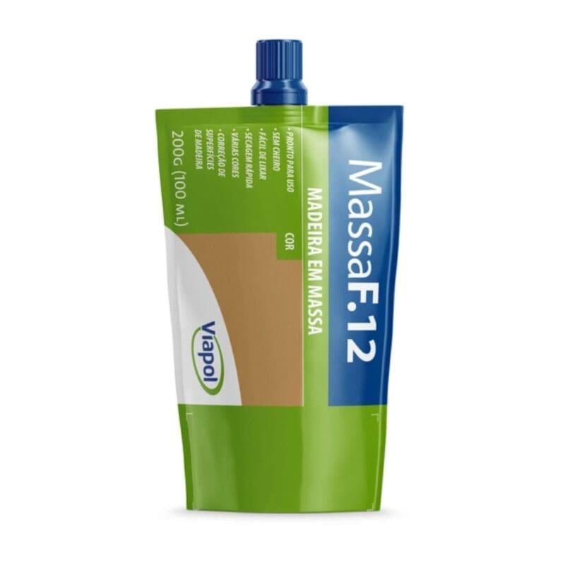 MASSA F12 CASTANHO 200 GR VIAPOL