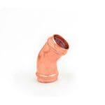 JOELHO METAL 45 X 22 COM ANEL