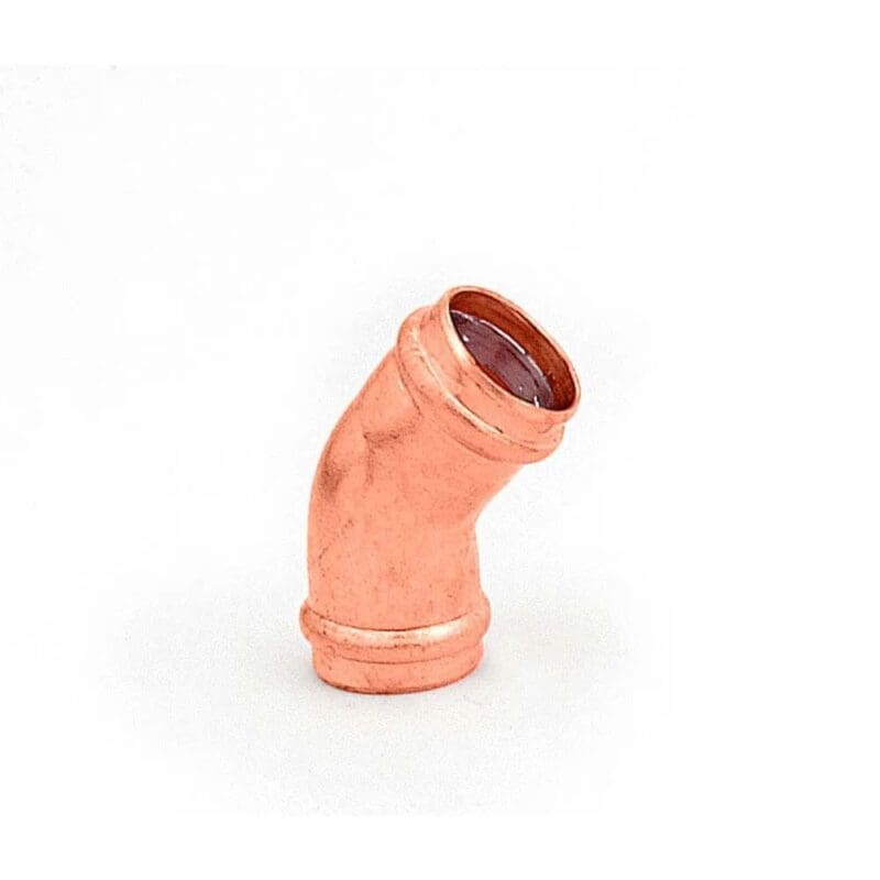 JOELHO METAL 45 X 22 COM ANEL