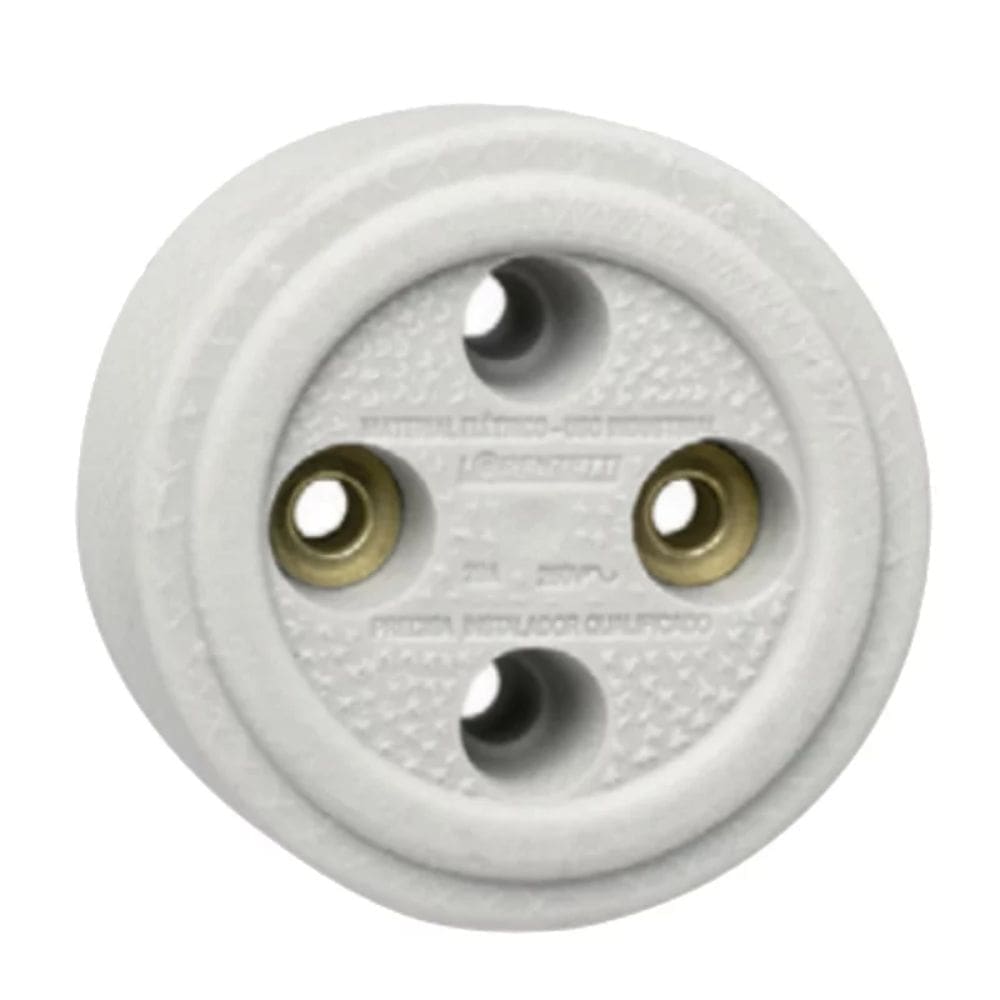 TOMADA PORCELANA 2P 20A FOXLUX