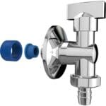 REGISTRO ESF.MAQ.LAVAR CR.1/4 VOLTA 91528-BLUKIT