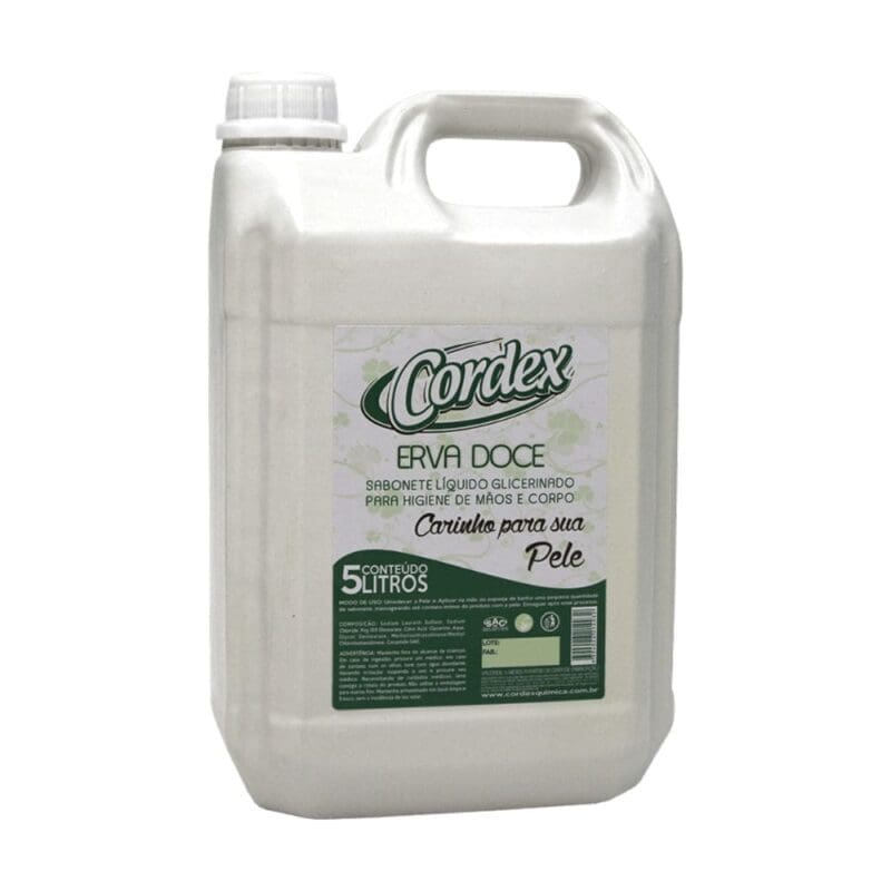 SABONETE 5 LT ERVA DOCE CORDEX