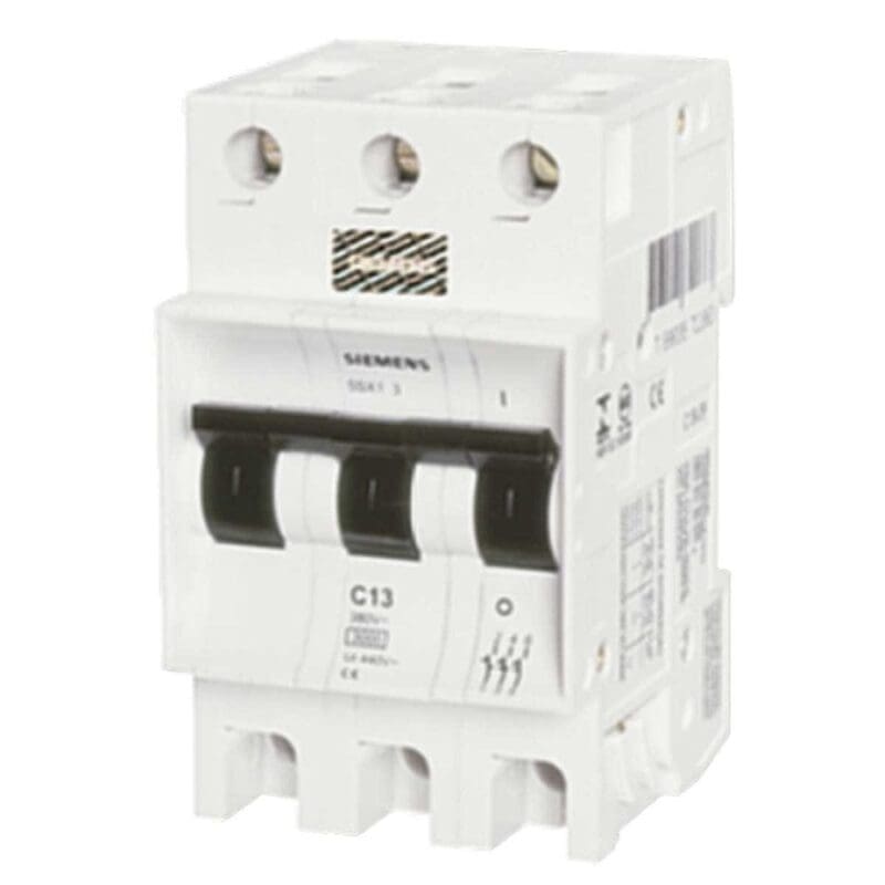 DISJUNTOR TRIPOLAR DIN C 50A SIEMENS
