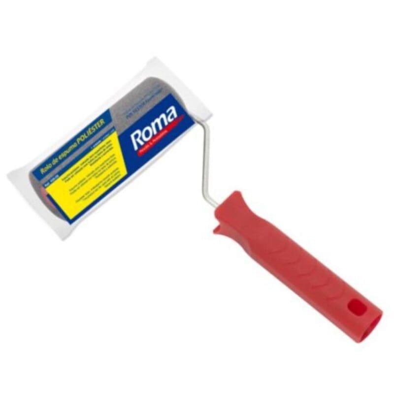 ROLO DE POLIESTER COM CABO 15CM ROMA