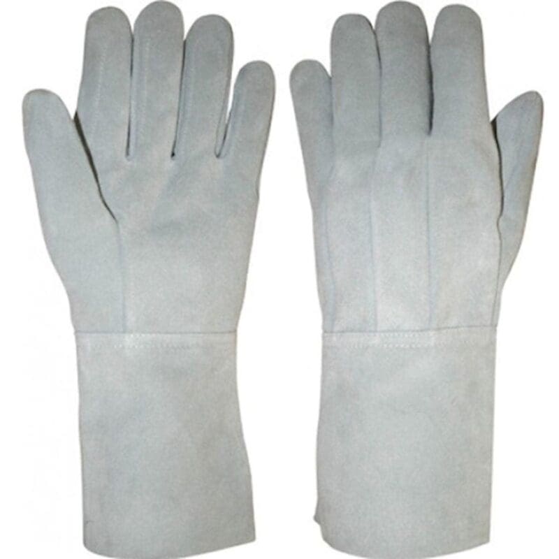 LUVA DE RASPA COURO LONGA 20CM TOURO