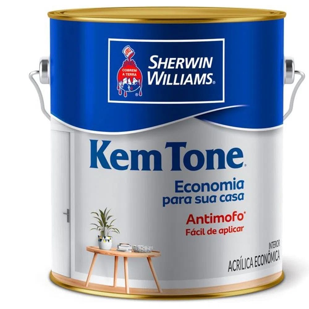 TINTA ACRILICA BRANCO FOSCO GL KEMTONE