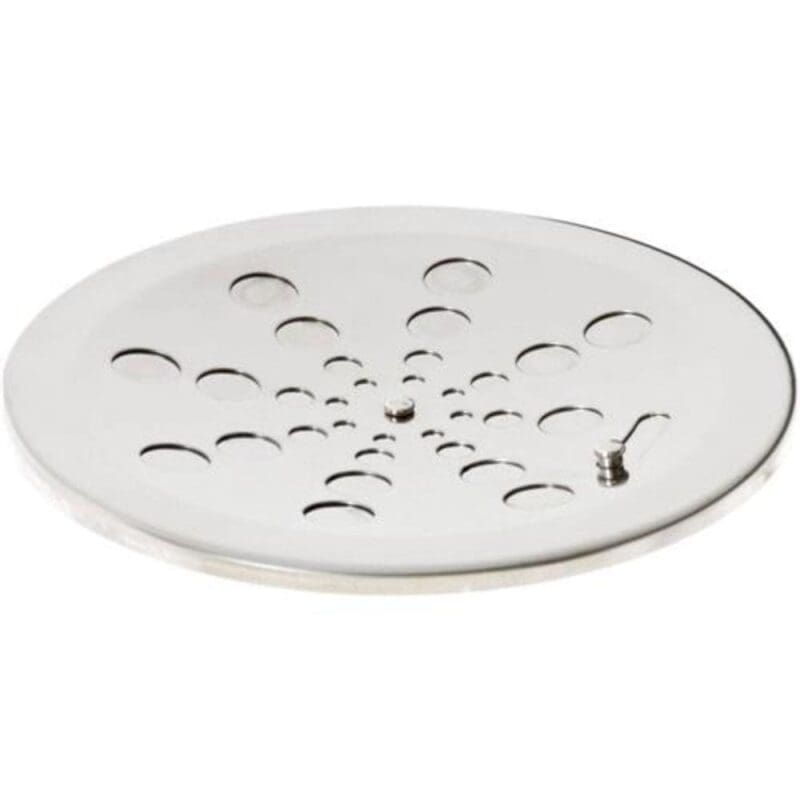 GRELHA ACO INOX 15 X 15 REDONDA S/CAXILHO PEROLA