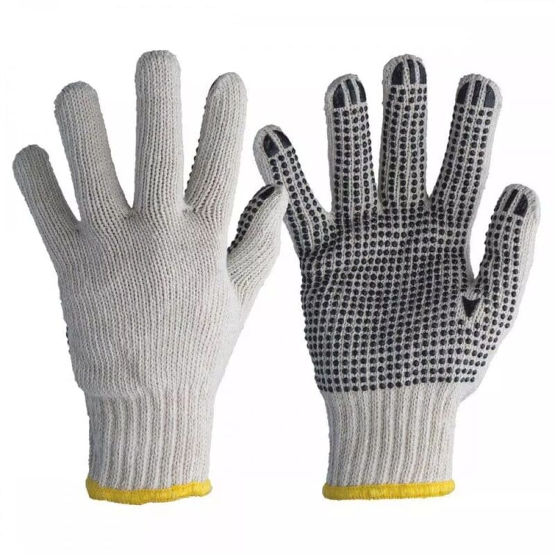 LUVA MALHA PIGMENTADA BRANCA FERTAK