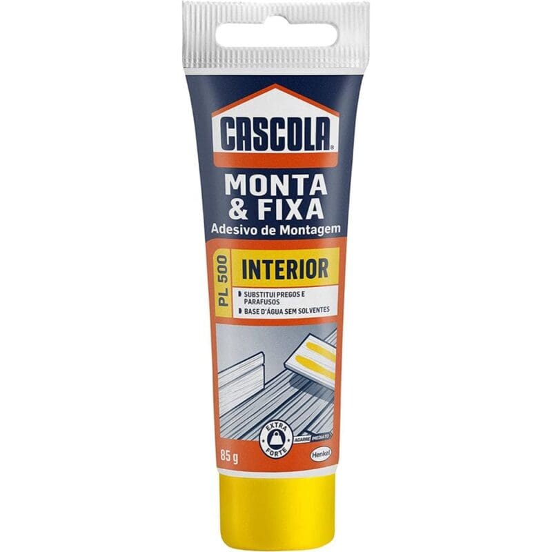 COLA MONTA & FIXA PL500 85GR CASCOLA