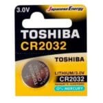 BATERIA 3V LITIO 2032 TOSHIBA
