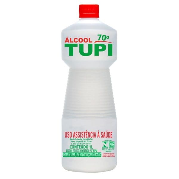 ALCOOL 70 GRAUS 1 LT TUPI