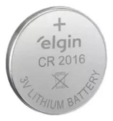 BATERIA BOTAO CR2016 3V ELGIN