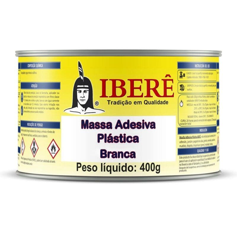 ADESIVO PLASTICO IBERE BRANCO 400GR