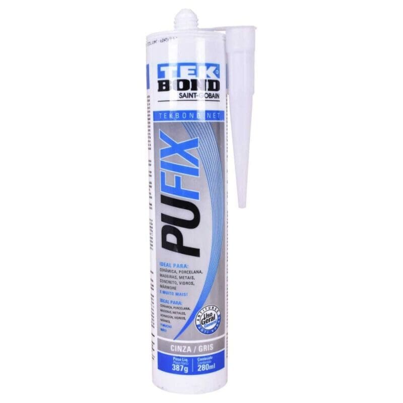PU FIX CINZA 387G/280ML TEKBOND