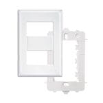 EVIDENCE PLACA 4X2 COM SUPORTE 02 MODULOS FAME