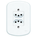 BLANC CONJUNTO 2 TOMADAS 10A FAME