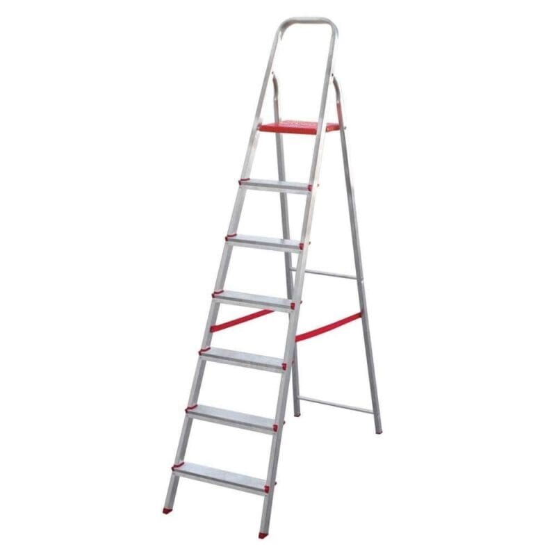 ESCADA ALUMINIO 7 DEGRAUS BOTAFOGO