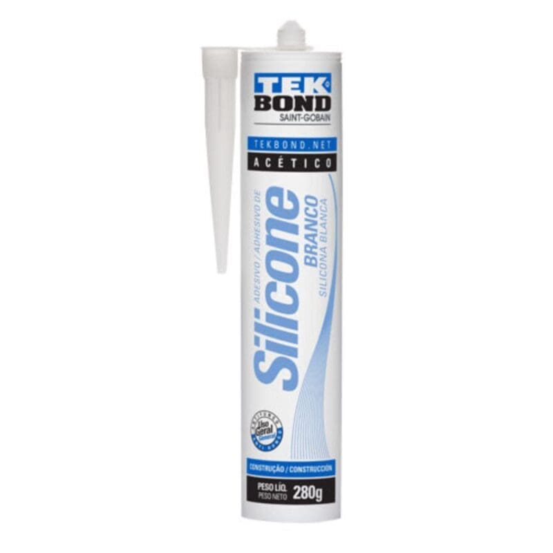 SILICONE 280GR BRANCO TEKBOND