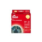 FITA LED 12V 2M 3K AMARELA IP20 4,5W/M S/FONTE KIAN