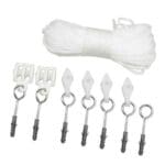 KIT CARRET PLAST.P/VARAL C/CORDA DE NYLON 15M