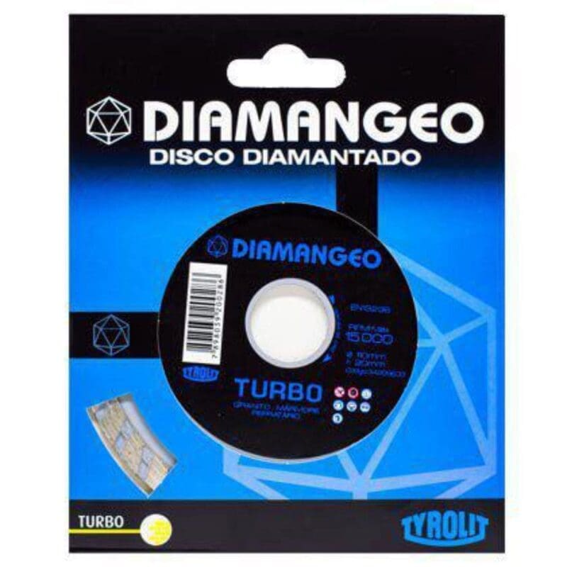 DISCO TYROLIT DIAMANGEO TURBO USO GERAL
