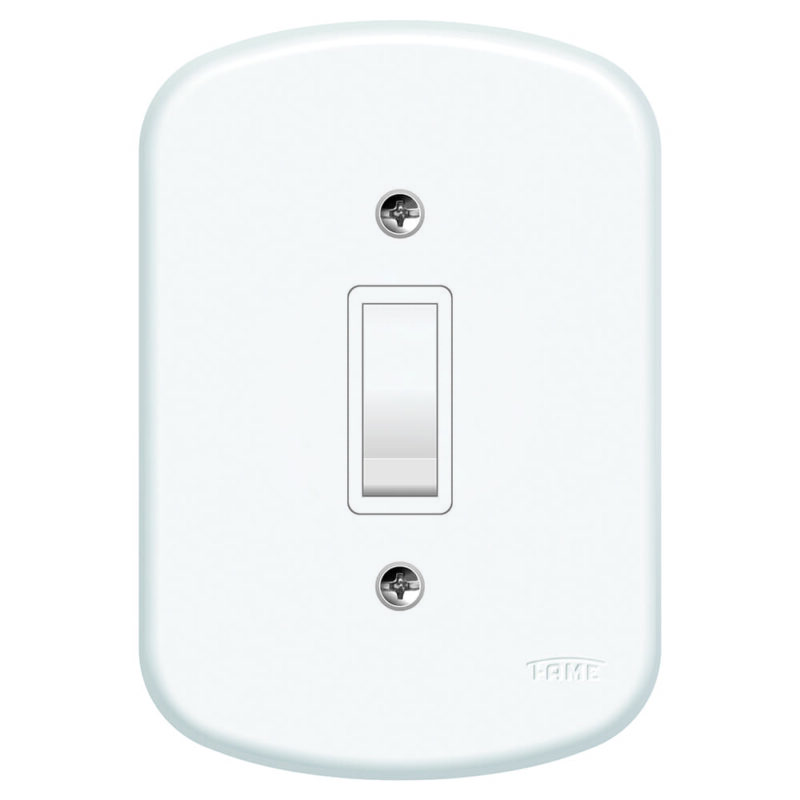 BLANC CONJUNTO 1 INTERRUPTOR FAME