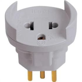 PINO ADAPTADOR TRIPOLAR 10A ILUMI