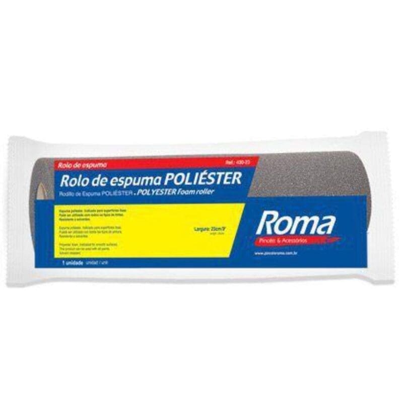 ROLO DE 23CM POLIESTER SEM CABO 430-23 ROMA