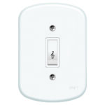 BLANC CONJUNTO 1 PULSADOR CAMPAINHA FAME