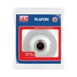 PLAFON PLASTICO BRANCO COM SOQUETE FC