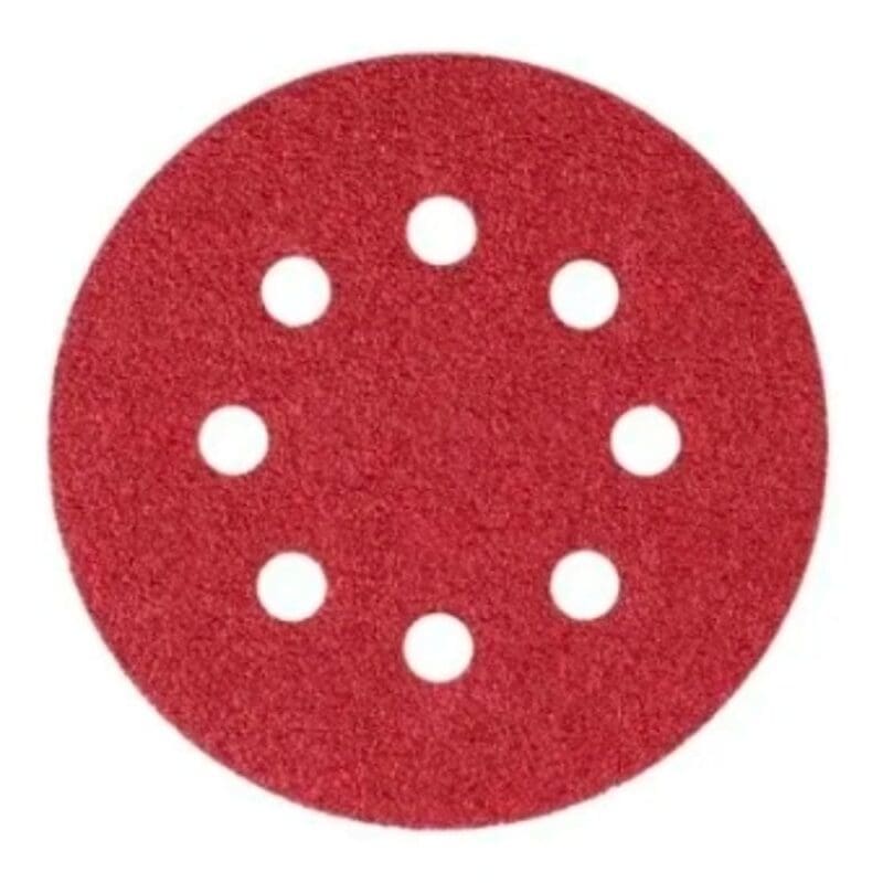 DISCO LIXA VELCRO FERTAK COM FURO 41/2 120 125MM