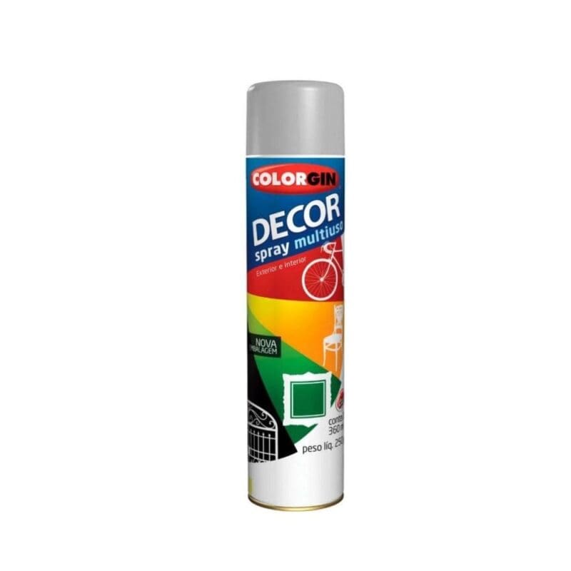 TINTA SPRAY ALUMINIO COLORGIN DECOR