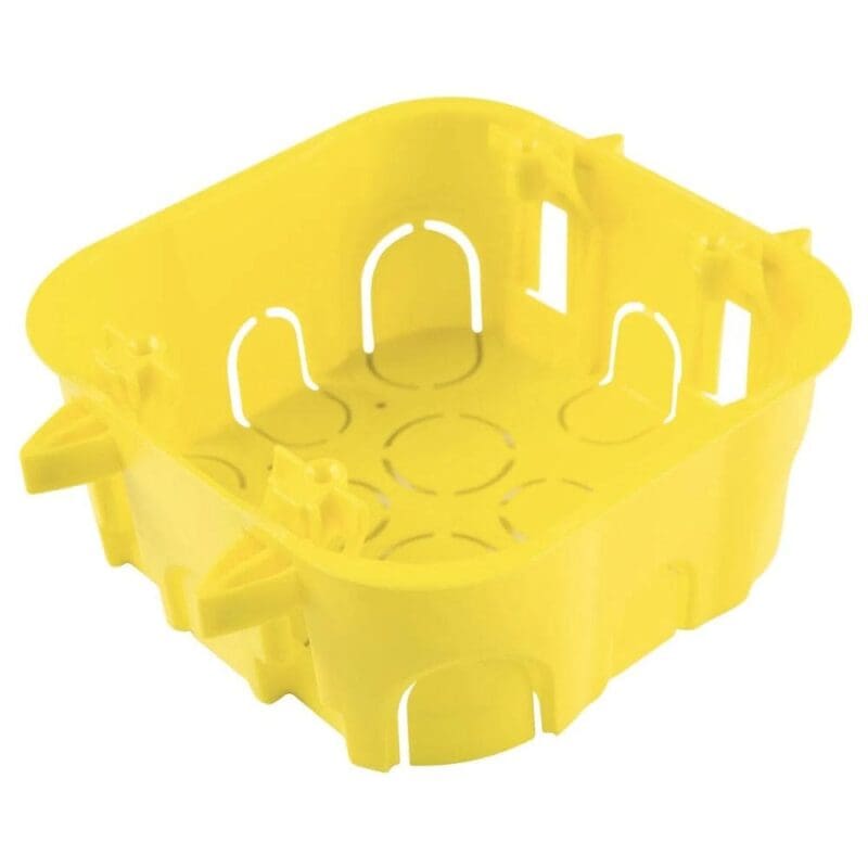 CAIXA P/LUZ DRYWALL 4X4 AMARELA 57500/72 TRAMONTINA