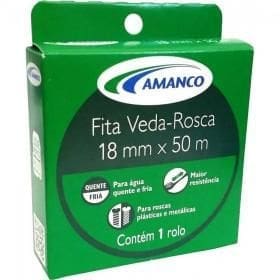 FITA VEDA ROSCA 18MM X 50M AMANCO