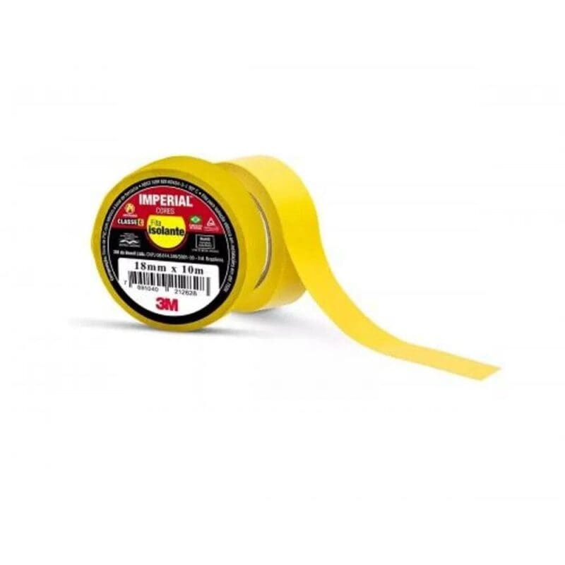 FITA ISOLANTE COLOR AMARELA