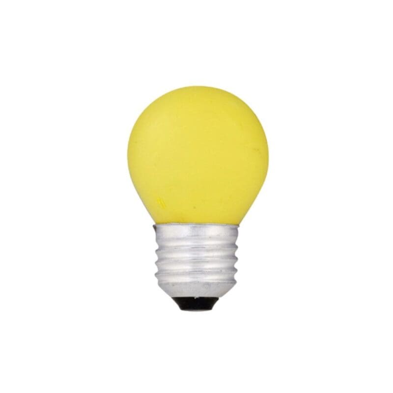LAMP BOLINHA AMARELA E27 15W/127V KIAN
