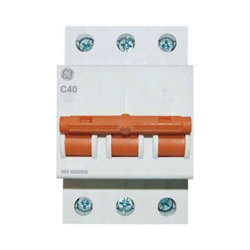 DISJUNTOR TRIPOLAR DIN C 40A GE